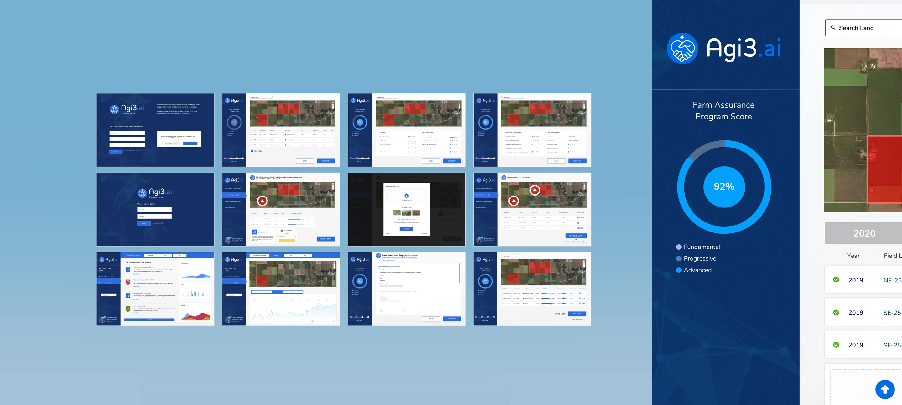 AIRM wireframes